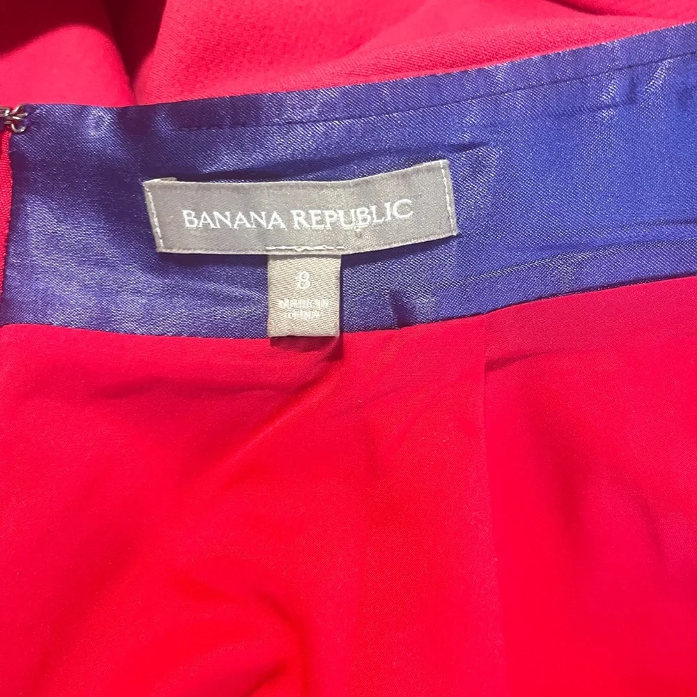 Banana republic,  fuchsia Flared Women's Skirt, Size 8